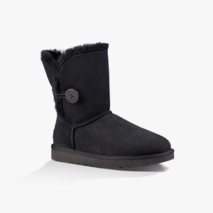 Ugg Bailey Button II Klassiska Stövlar Dam Svarta (876025JPE)